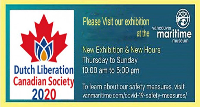 “Celebration 75 years of FREEDOM” at the Vancouver Maritime Museum