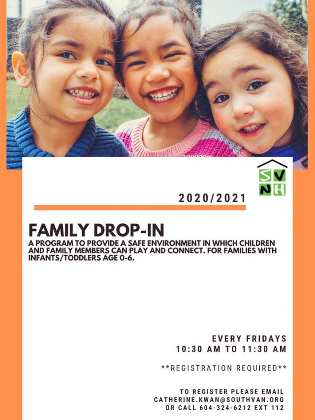 Family Drop-in at Moberly/Sunset
