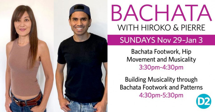 BACHATA CLASSES with Hiroko & Pierre