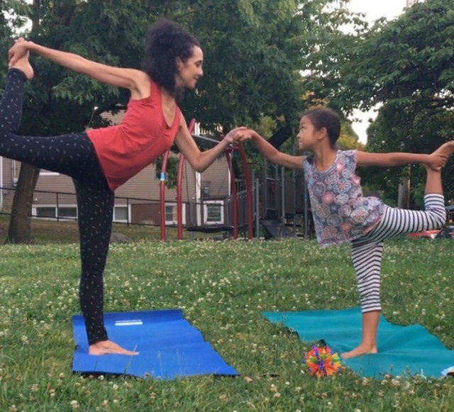 Kids Yoga Mondays at Britannia Community Centre 11:45AM New time!