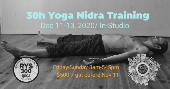 30hr Yoga Nidra Training - In Studio