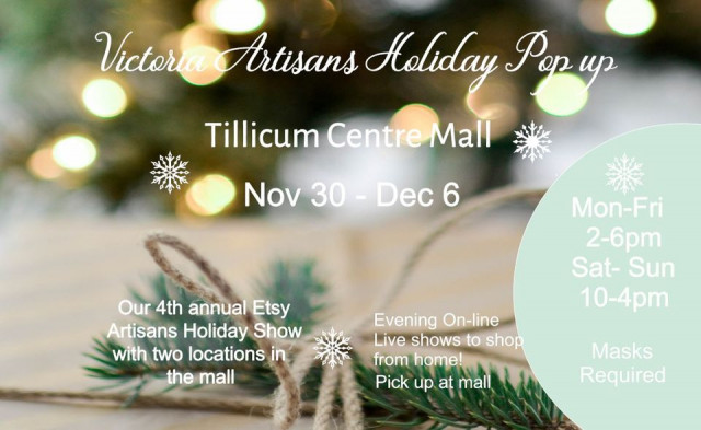 Victoria Artisans Retail Holiday Shop