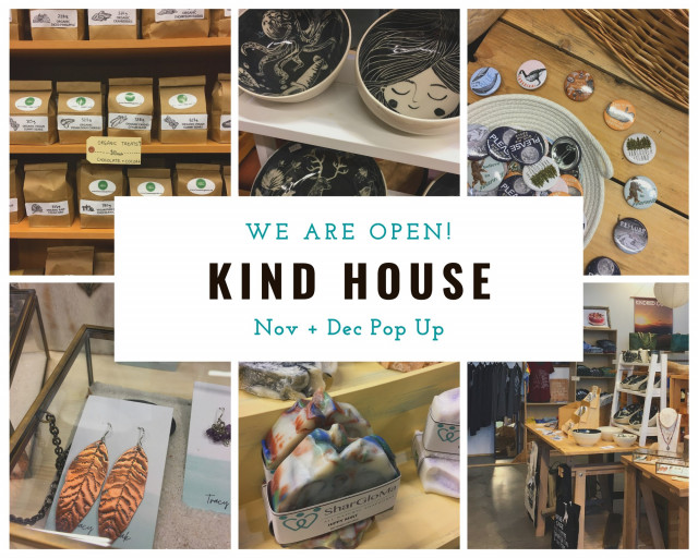 KIND HOUSE Pop Up at the Victoria Public Market