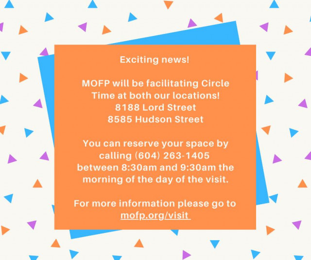 MOFP Baby Group on Wednesdays at HUB location