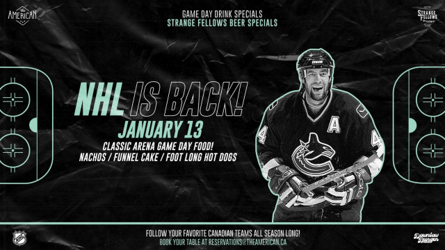 THE NHL IS BACK - Home of the Canucks + NEW Classic Arena Food!