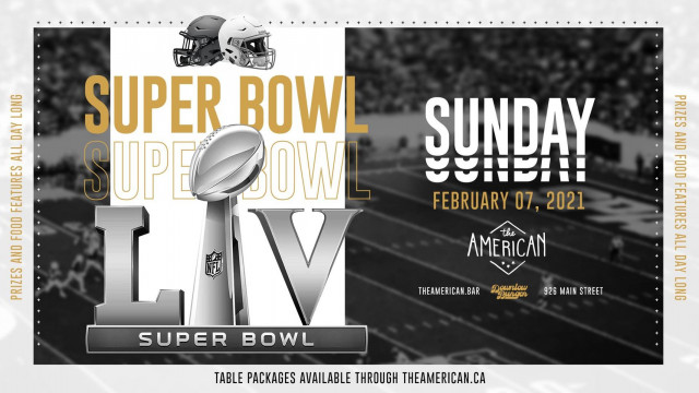 SUPERBOWL LV 2021 LIVE AT THE AMERICAN / DOWNLOW PLATTERS!
